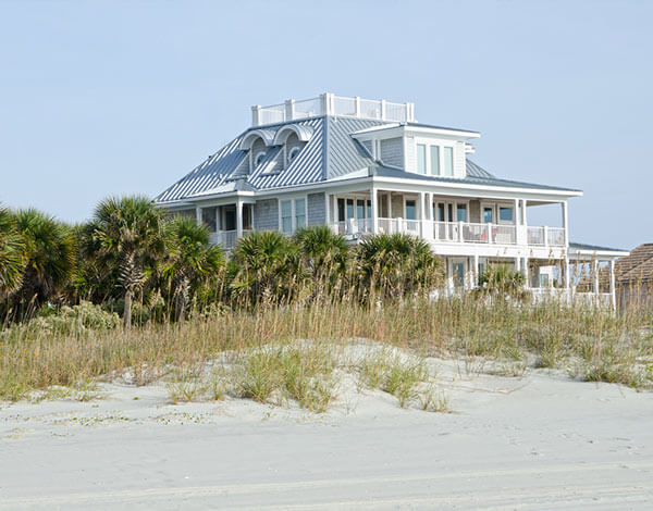 Oceanfront homes